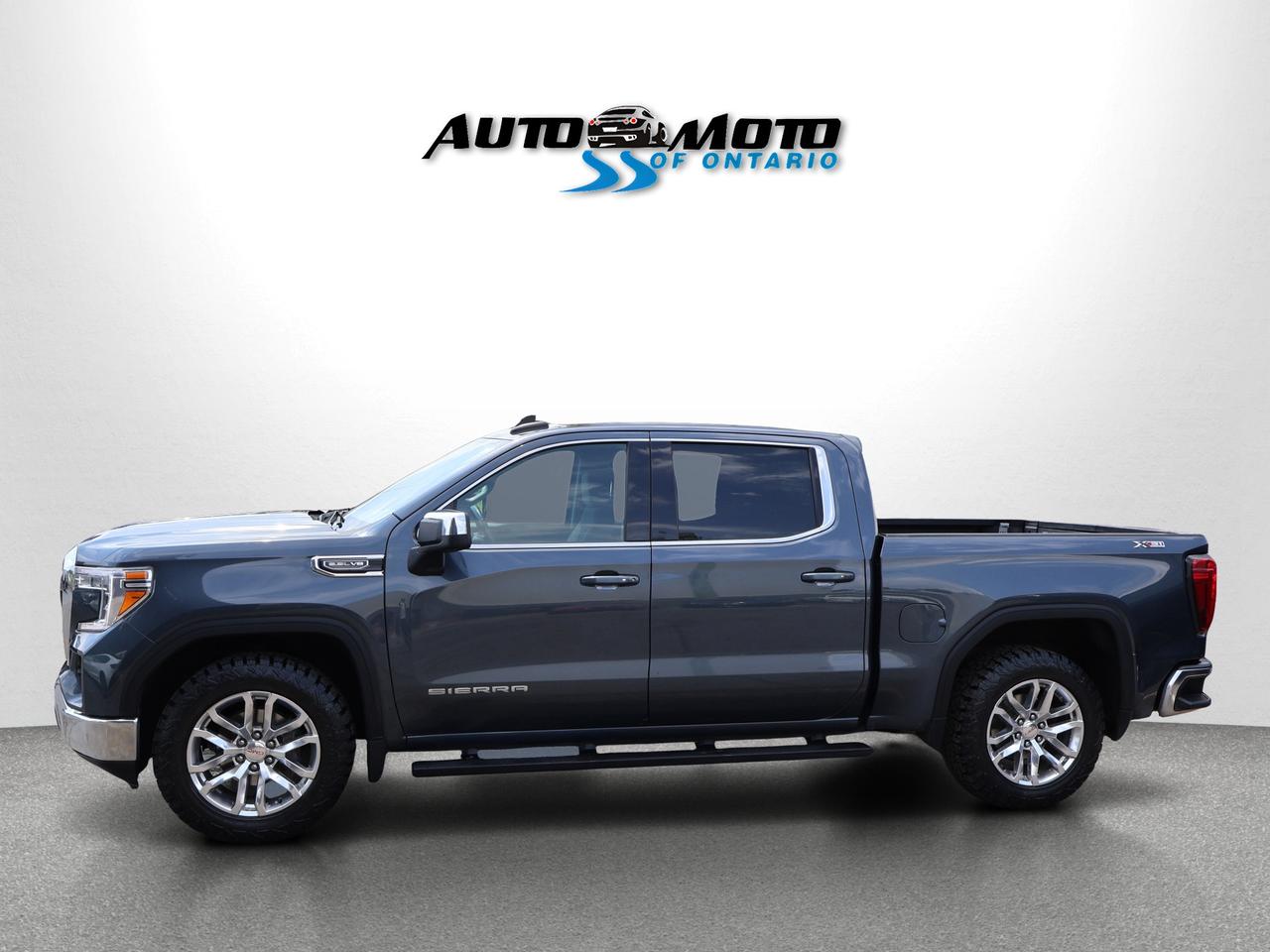2021 GMC Sierra 1500 V8 SLE CREW 4WD CERTIFIED *ACCIDENT FREE*1 OWNER* CAMERA BLUETOOTH HEATED SEATS CRUISE ALLOYS Photo