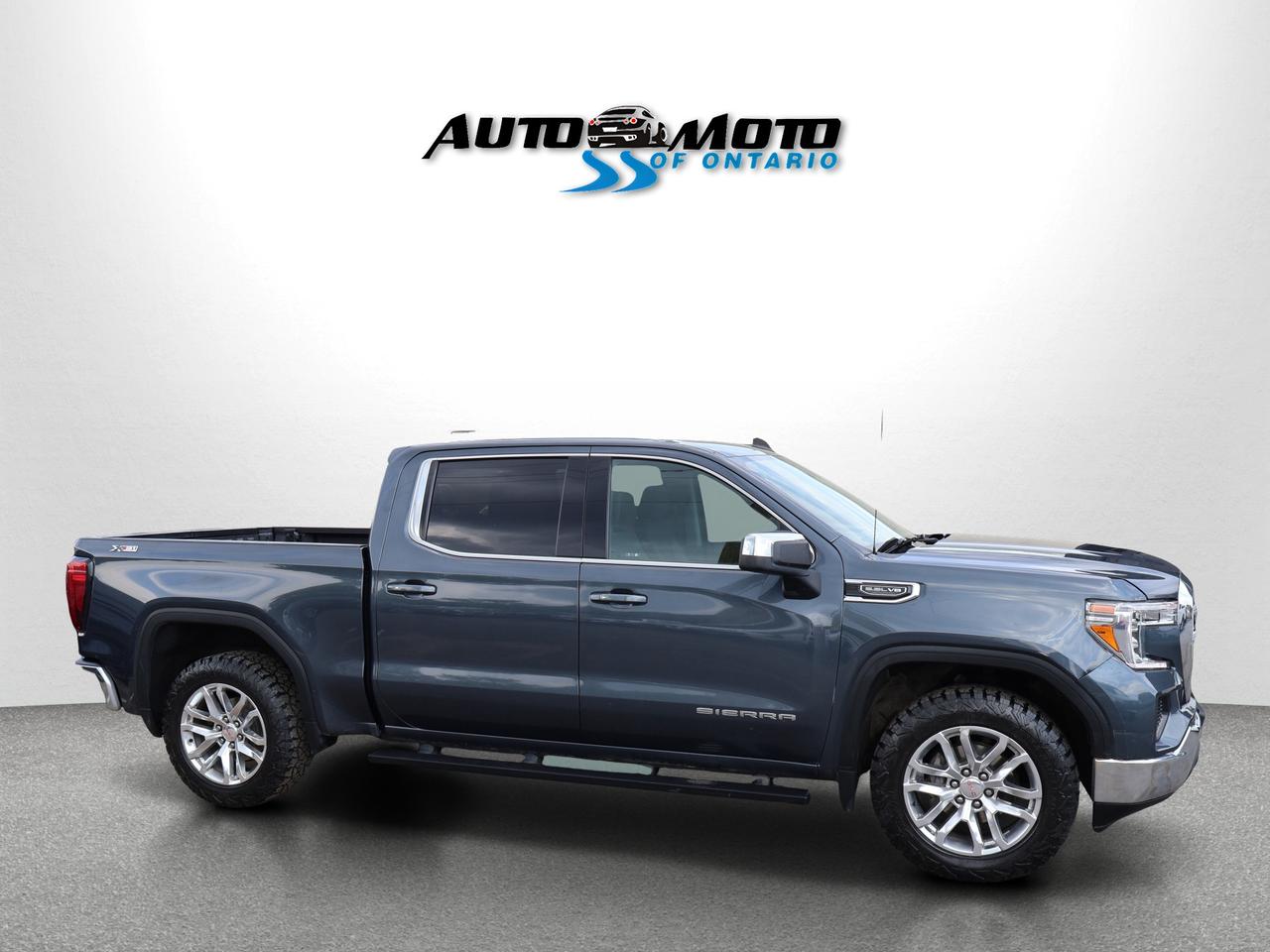 2021 GMC Sierra 1500 V8 SLE CREW 4WD CERTIFIED *ACCIDENT FREE*1 OWNER* CAMERA BLUETOOTH HEATED SEATS CRUISE ALLOYS Photo