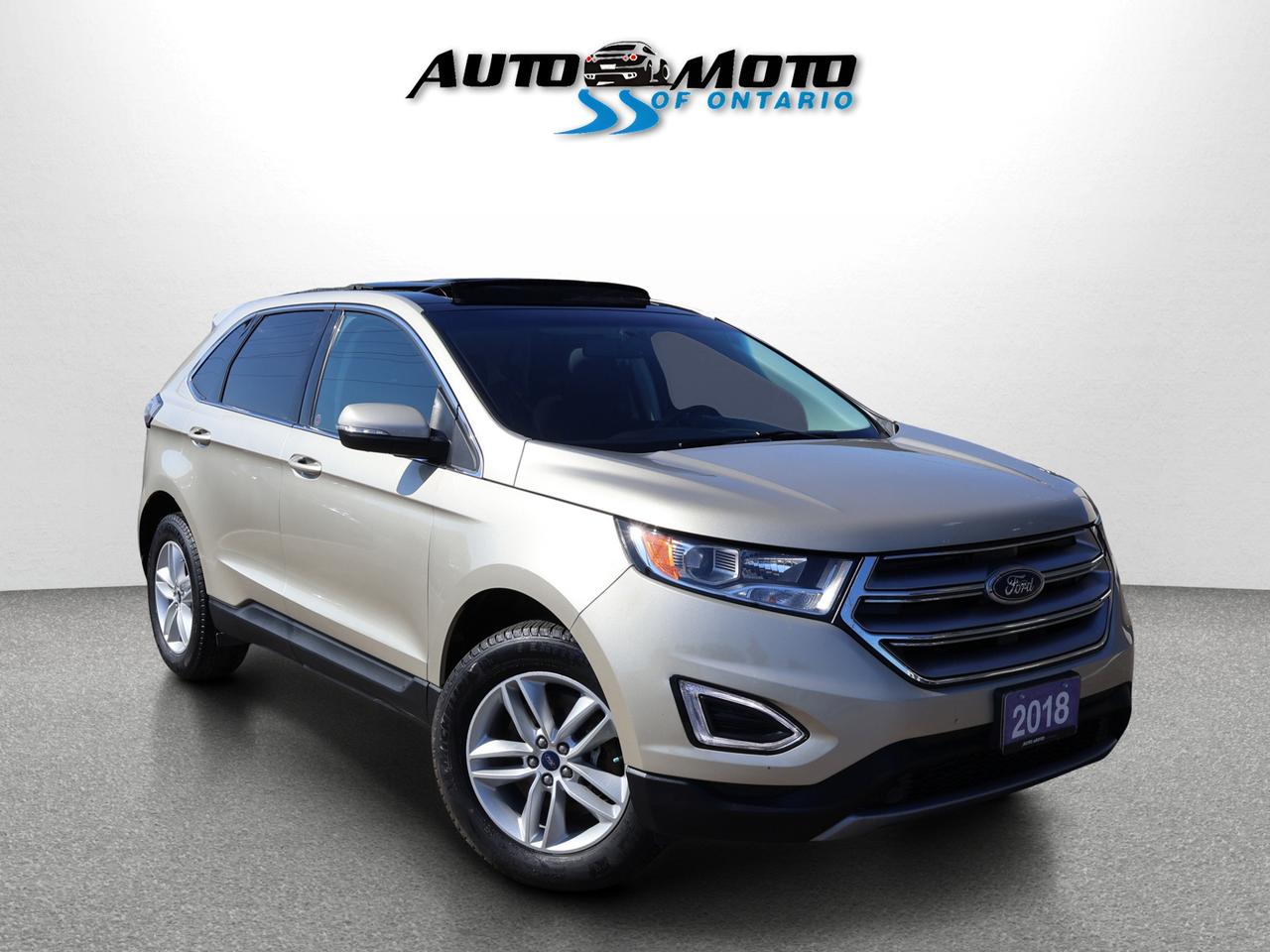 2018 Ford Edge SEL AWD CERTIFIED * LOW KMS* CAMERA BLUETOOTH HEATED SEATS PANO ROOF CRUISE ALLOYS Photo