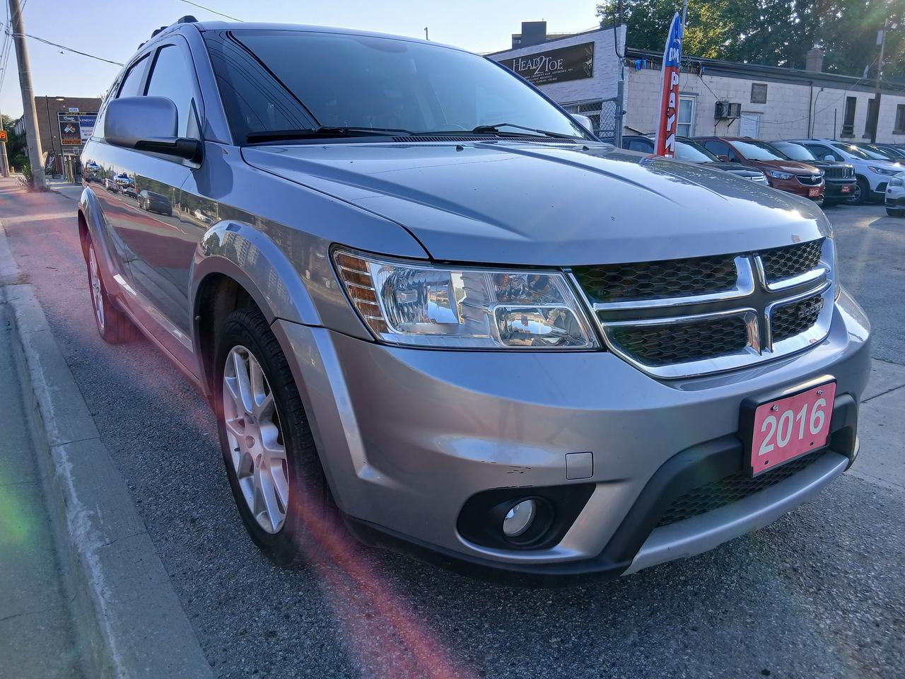 Used 2016 Dodge Journey R/T- AWD-7 SEATS-NAVI-LEATHER-BK UP CAM-SUNROOF for sale in Scarborough, ON
