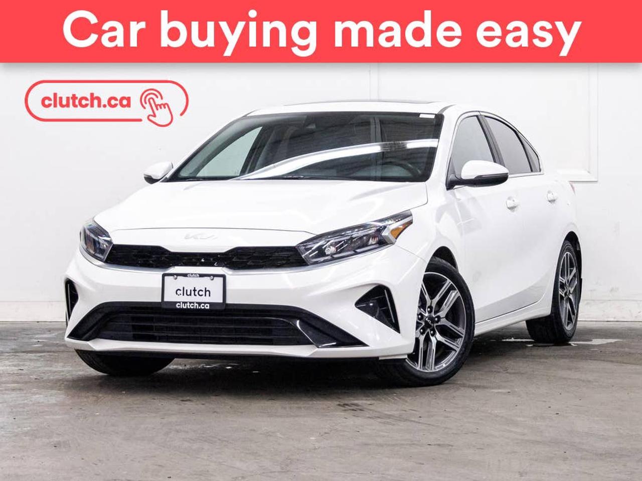Front Heated Seats, Folding Rear Seats, Climate Control and more!<br> <br>Clutch is the largest online used car retailer in Canada, delivering a seamless, hassle-free car-buying experience to drivers everywhere. Shop thousands of used cars online, get the right one delivered to your door, and enjoy peace of mind with our 10-Day Money-Back Guarantee. How sweet is that? To learn more, visit clutch.ca.<br> <br>The top features for this car include:<br> <br>Brake Assist<br>Front Heated Seats<br>Folding Rear Seats<br>Climate Control<br>Rear Climate Vents<br>Speed-Sensitive Volume<br>Bluetooth Music<br>Touchscreen Display<br>Cruise Control<br>12V Outlet<br>Hands Free Device Connectivity<br>Apple CarPlay<br>Android Auto<br>Wireless Charging<br>USB Input<br>Keyless Entry<br>Rear Seat Reminder<br>Lane Departure Warning<br>Active Lane Keep Assistance<br>Blindspot Sensors<br>Forward Collision Mitigation<br>Rear Collision Warning<br>Rear Cross Traffic Alert<br>Pedestrian Detection<br>Driver Attention Alert<br>Heated Steering Wheel<br>Rear Window Defroster<br>Hill Assistance<br>Rear View Camera<br>AM/FM Stereo<br>Sunroof<br>Automatic High Beams<br>Ambient Lighting<br> <br>Seamless home delivery - Delivery to your door in a matter of days. Available on select packages.<br> <br>Try it out for 10 days - If you do not like it, we will take it back. <br> <br>Quality assured - All cars go through our rigorous 210-point inspection and reconditioning process.<br> <br>Peace of mind - Warranty and protection plans available.<br> <br>Haggle-free - No haggling or hard sells.<br> <br>100% Transparency - Full inspection reports on every car, including high-res photography and a free Carfax report.<br> <br>Listed price is for cash purchase only and does not include taxes, Shipping Fees (if applicable), Delivery Fees (if applicable), government licensing fees.<br> <br>Previous Provincial Registrations:<br>Ontario<br> <br>Stock # 116273