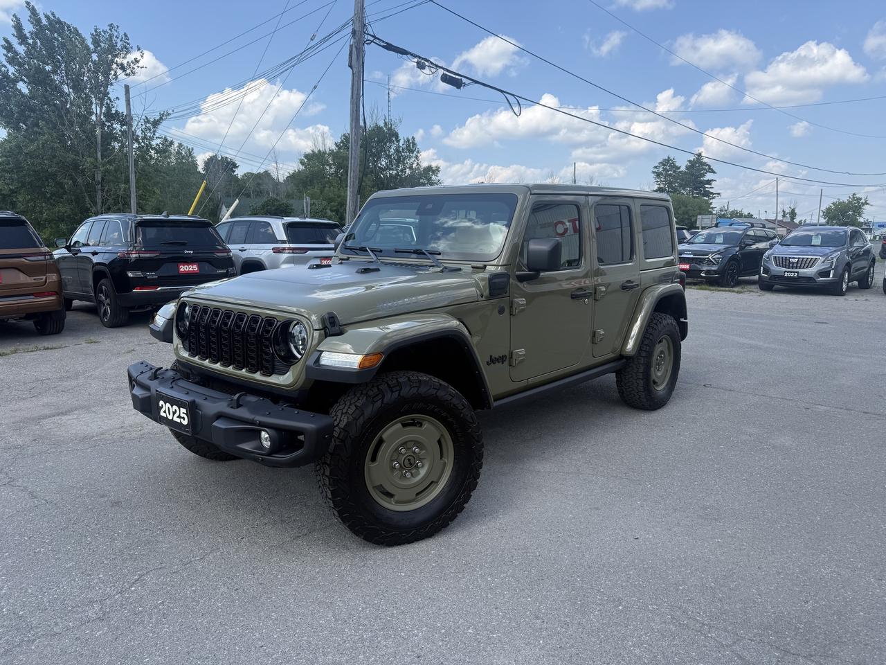 Used 2025 Jeep Wrangler 4xe Willys '41 4 Door 4x4 for sale in Trenton, ON