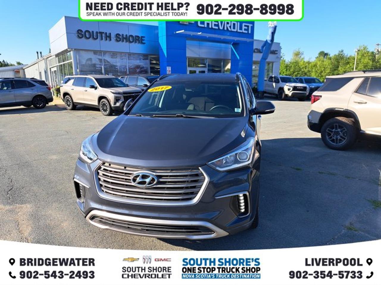 Awards: * 2017 KBB.com 10 Most Awarded Brands Recent Arrival! Pearl 2017 Hyundai Santa Fe XL Premium AWD 6-Speed Automatic with Shiftronic 3.3L V6 DGI DOHC 24V 6 Speakers, ABS brakes, Air Conditioning, Alloy wheels, Brake assist, CD player, Cloth Seating Surfaces w/Yes Essentials, Delay-off headlights, Driver vanity mirror, Dual front side impact airbags, Electronic Stability Control, Exterior Parking Camera Rear, Front Bucket Seats, Front dual zone A/C, Fully automatic headlights, Heated door mirrors, Heated rear seats, Illuminated entry, Knee airbag, Outside temperature display, Overhead console, Power steering, Power windows, Rear air conditioning, Rear Parking Sensors, Rear window defroster, Remote keyless entry, Roof rack: rails only, Speed control, Speed-sensing steering, Speed-Sensitive Wipers, Tachometer, Tilt steering wheel, Traction control, Trip computer, Variably intermittent wipers.