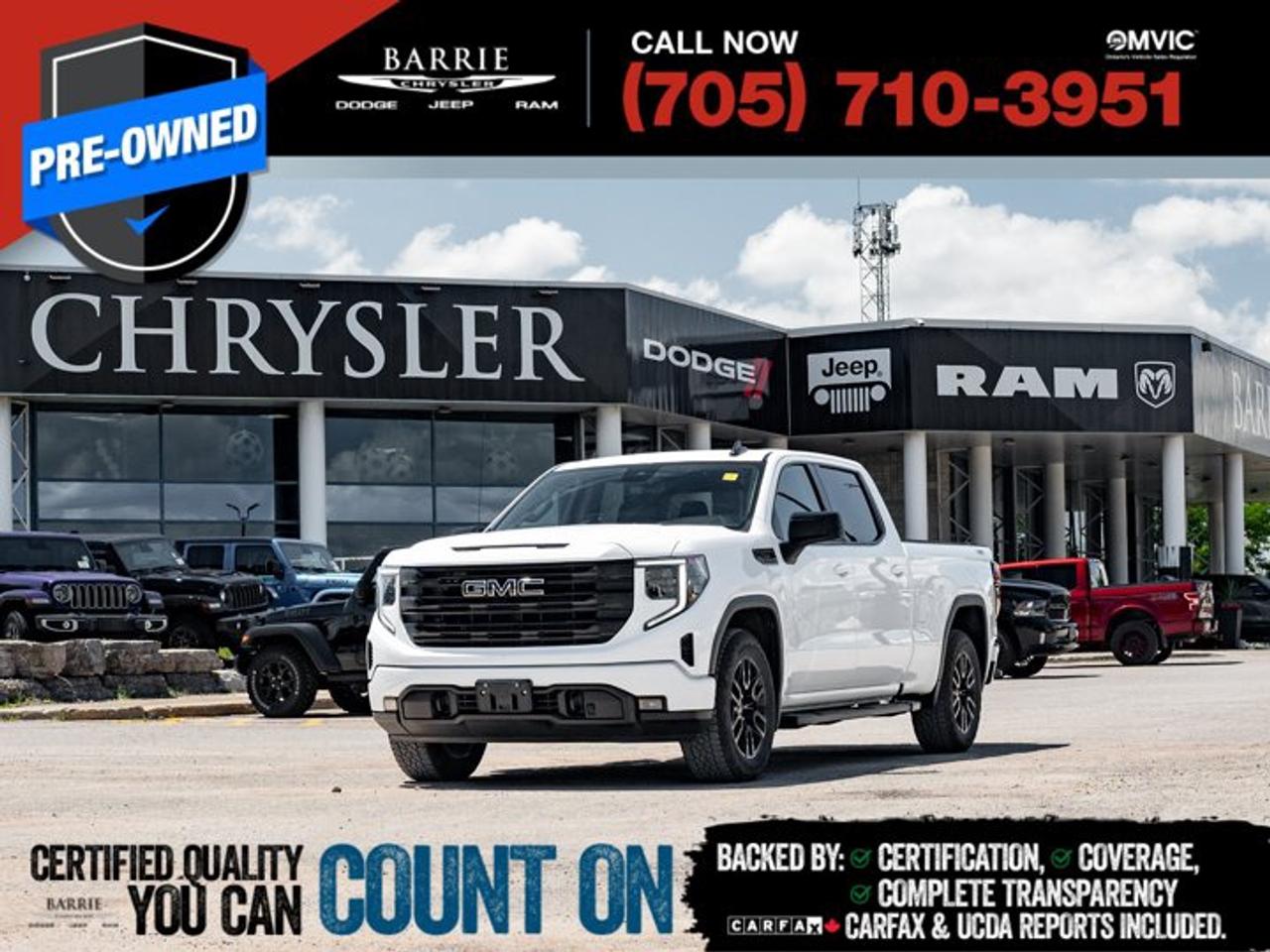 Used 2024 GMC Sierra 1500 ELEVATION for sale in Barrie, ON
