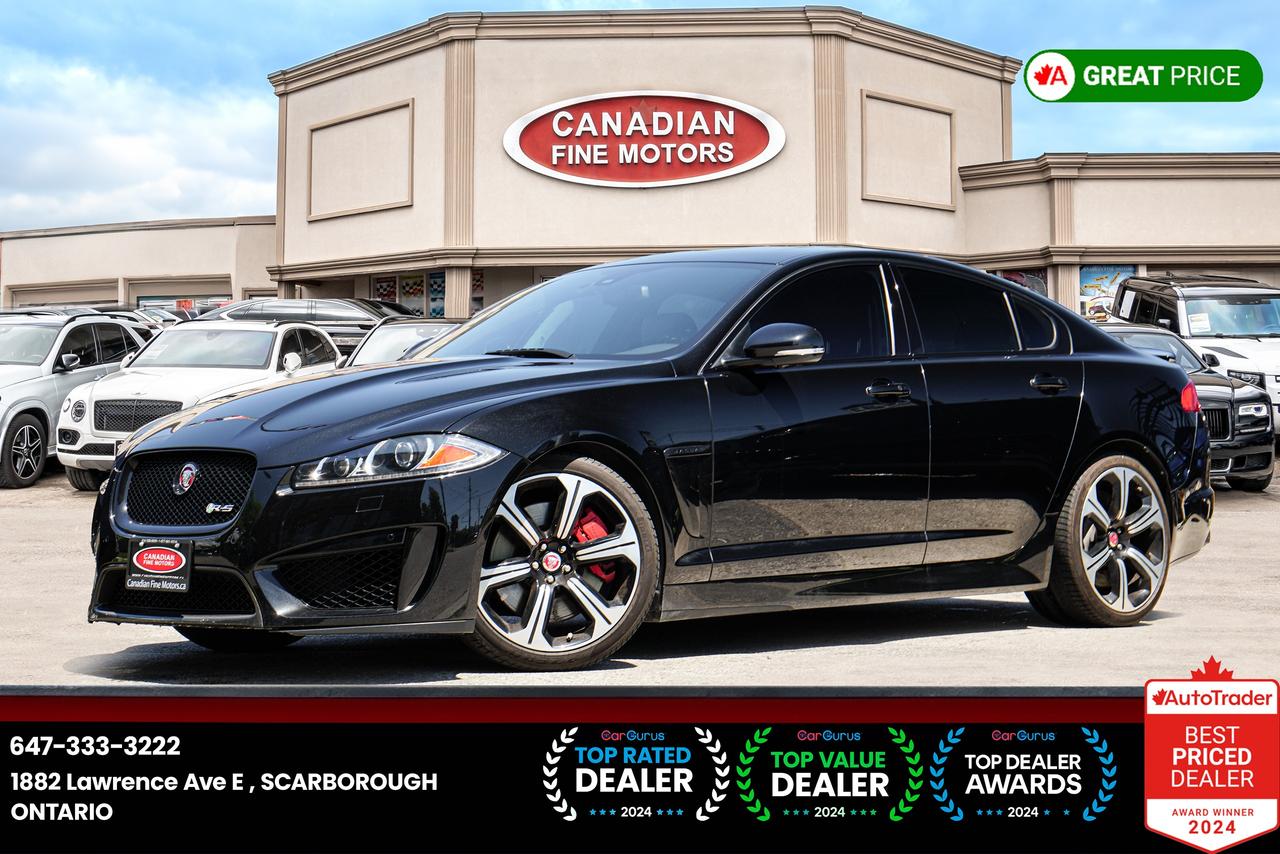 Used 2015 Jaguar XF XFR-S | V8 SUPERCHARGED |550 HP|RARE SPEC|CARBON for sale in Scarborough, ON