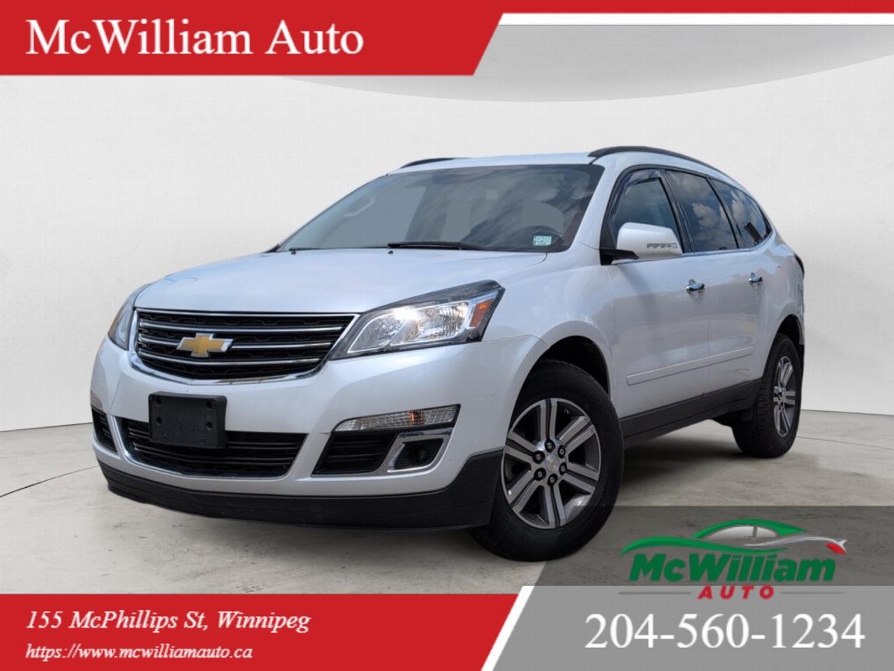 Used 2017 Chevrolet Traverse 1LT All-wheel Drive Automatic for sale in Winnipeg, MB