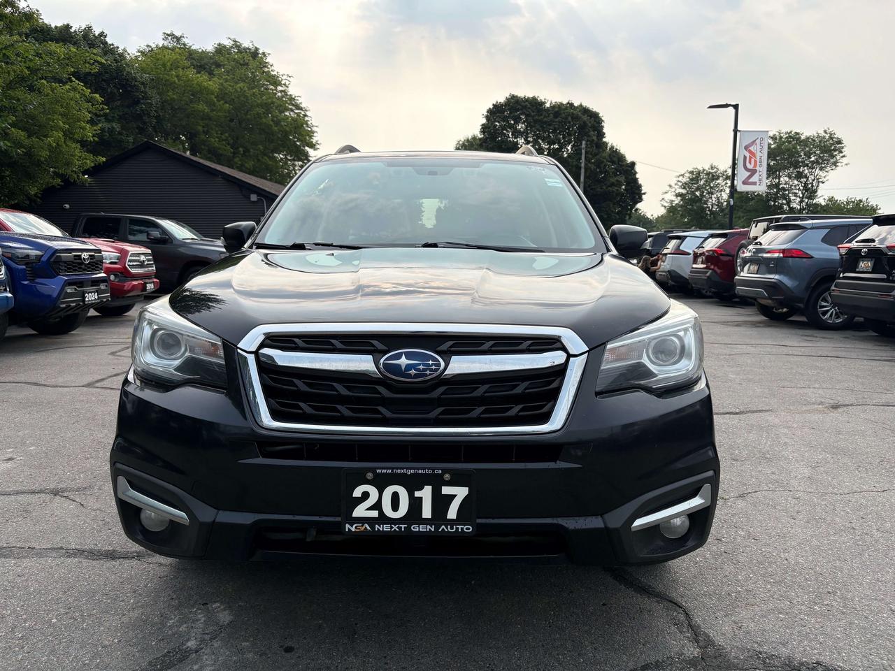 2017 Subaru Forester 2.5i Premier AWD EyeSight Nav Brown Leather Pano R Photo2