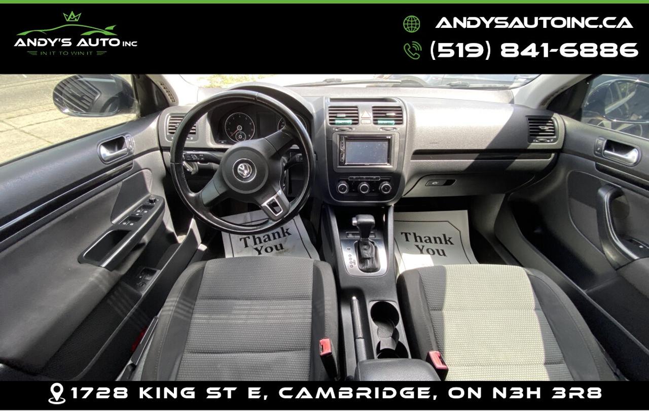 2010 Volkswagen Jetta 2.5L SEDAN ! AUTO ! SUNROOF !  3 MONTH WARRA S Photo