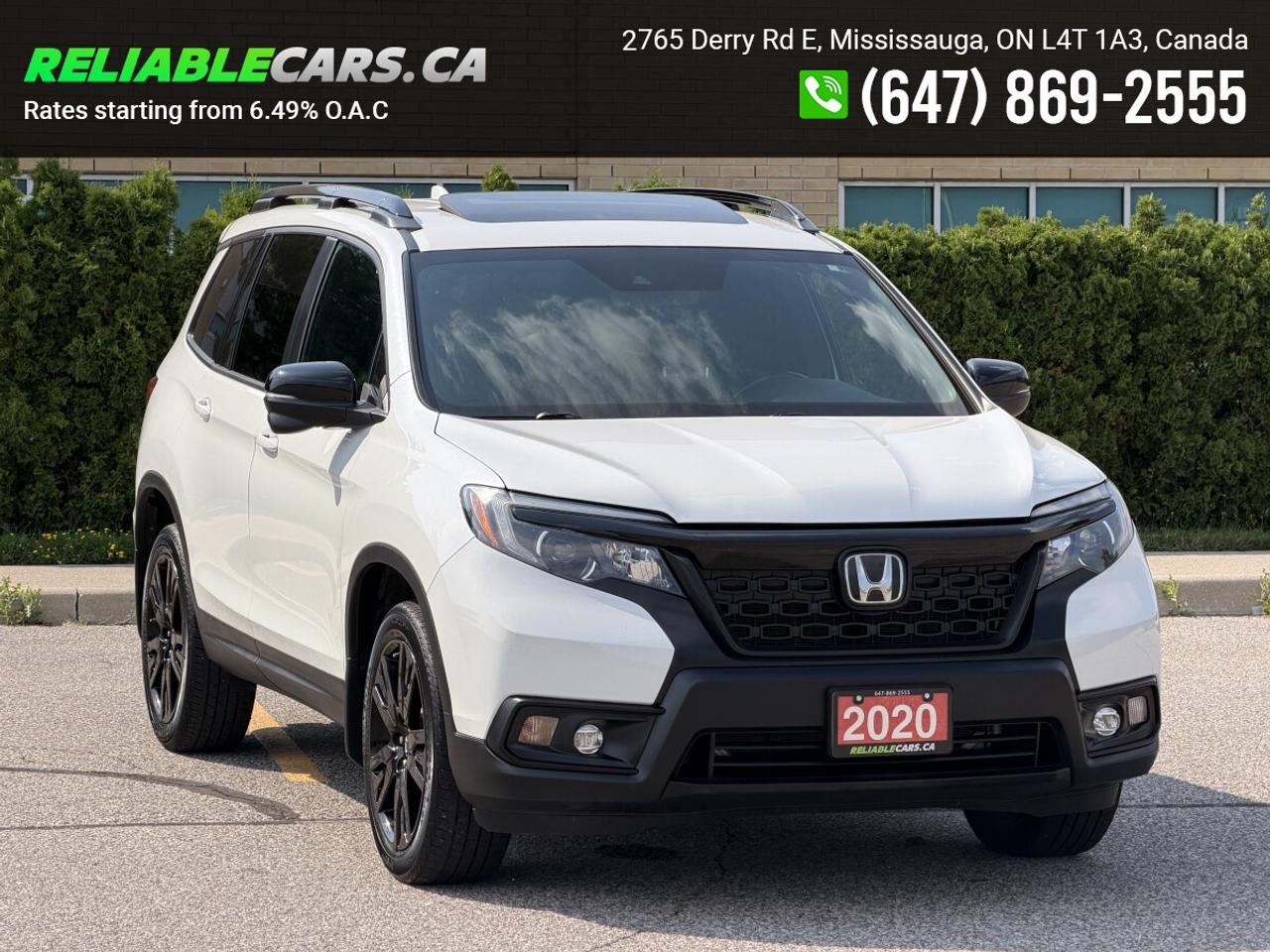 2020 Honda Passport SPORT | AWD | No-Accident | Sunroof | Honda Sensin Photo
