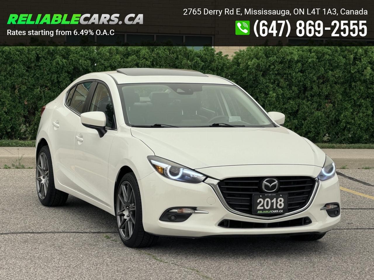 2018 Mazda MAZDA3 GT | No-Accident | Leather | Heads Up Display | Lo Photo