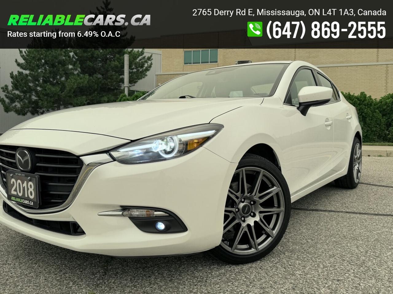 2018 Mazda MAZDA3 GT | No-Accident | Leather | Heads Up Display | Lo Photo