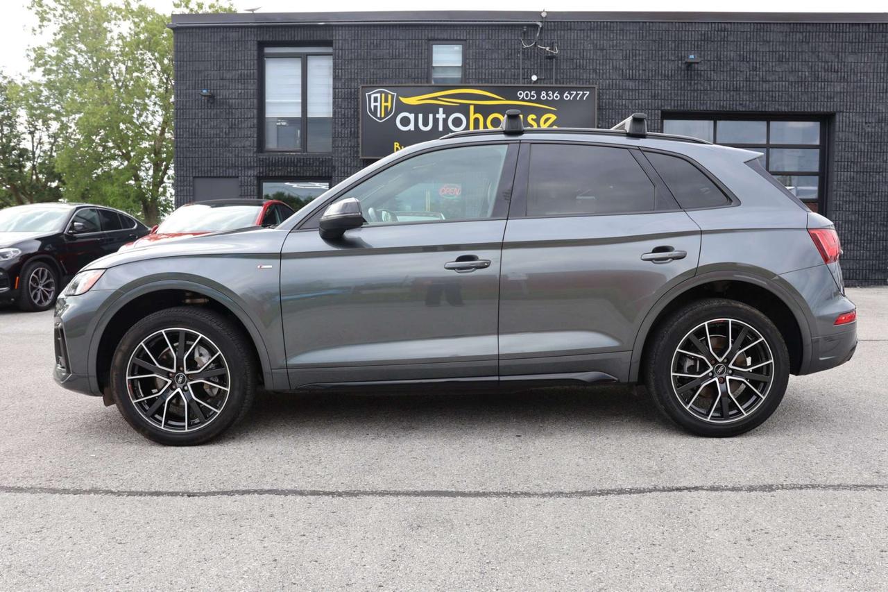 2022 Audi Q5 PROGRESSIV-QUATTRO-SLINE/NAV/BCAM/PARKING SENSORS/BLIS/LANE ASSIST/LEATHER/P SEATS/MEM SEATS/HEATED SEATS//KEYLESS/PANORO Photo