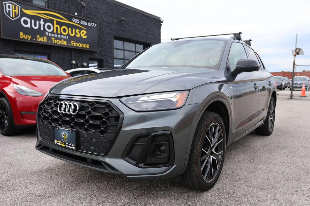 2022 Audi Q5 PROGRESSIV-QUATTRO-SLINE/NAV/BCAM/PARKING SENSORS/BLIS/LANE ASSIST/LEATHER/P SEATS/MEM SEATS/HEATED SEATS//KEYLESS/PANORO Photo