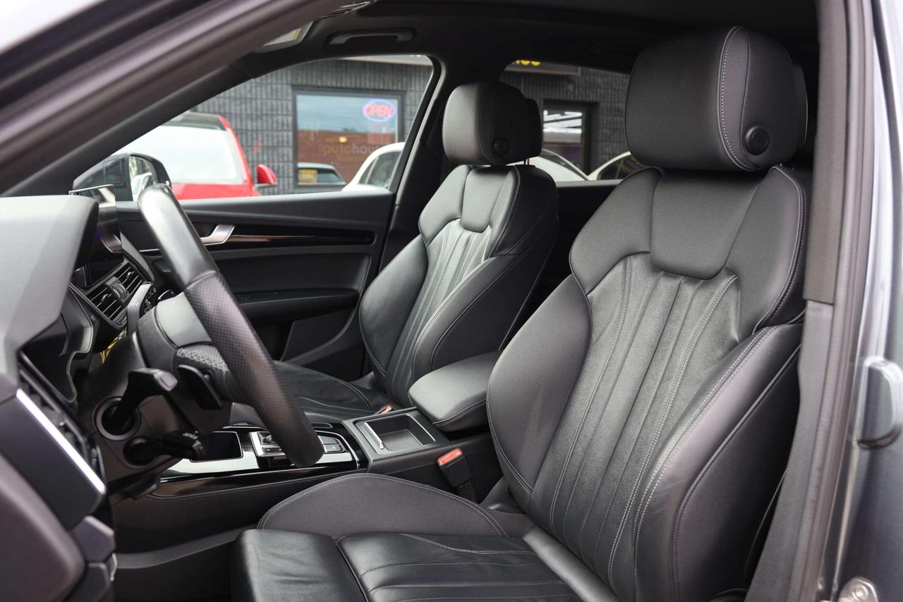 2022 Audi Q5 PROGRESSIV-QUATTRO-SLINE/NAV/BCAM/PARKING SENSORS/BLIS/LANE ASSIST/LEATHER/P SEATS/MEM SEATS/HEATED SEATS//KEYLESS/PANORO Photo