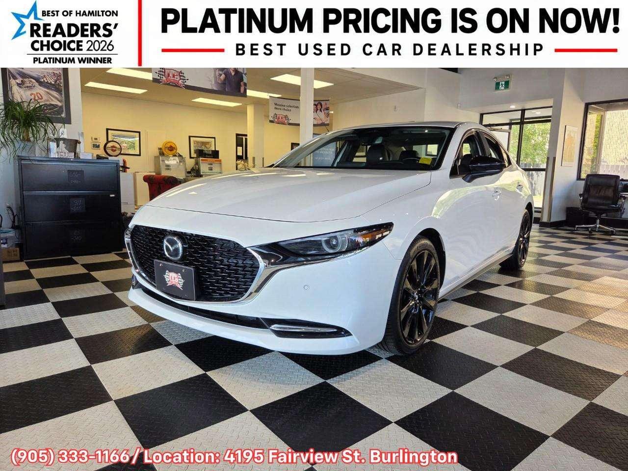 2024 Mazda 3 GT w/Turbo Bose® 12-Speaker Premium Audio • Active Driving Display (HUD) • Leather-Trimmed Upholstery • i-Activ AWD • Wir Photo