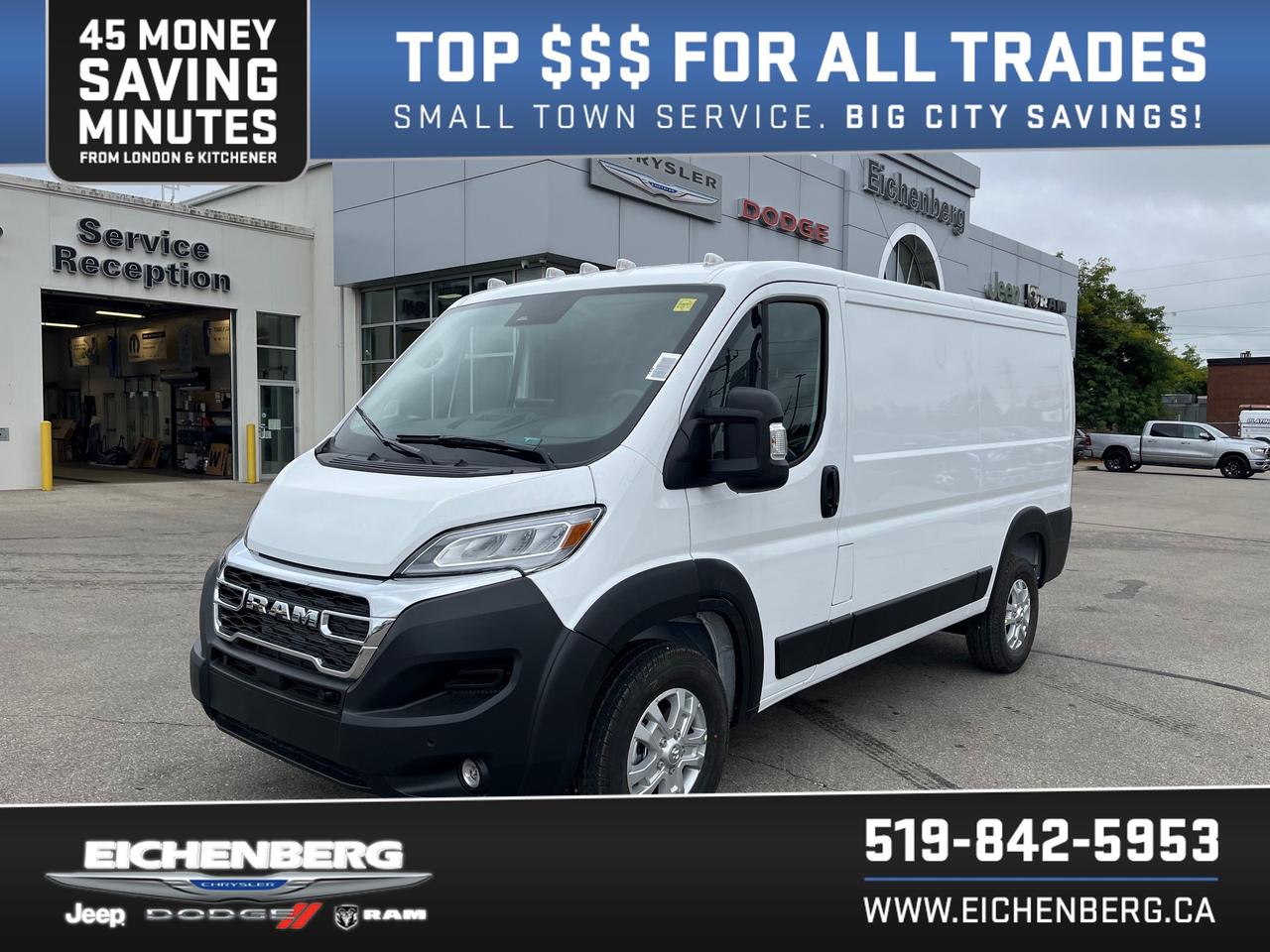 2025 RAM ProMaster Cargo Van SLT+ 2500 Low Roof 136 WB Photo