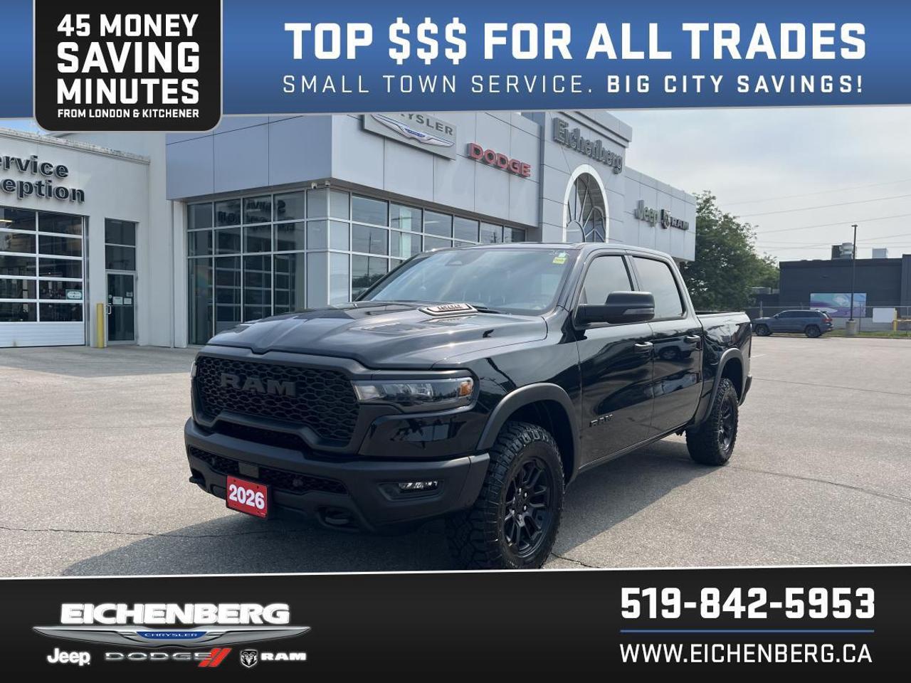 2026 RAM 1500 Rebel 4x4 Crew Cab 5'7 Box Photo