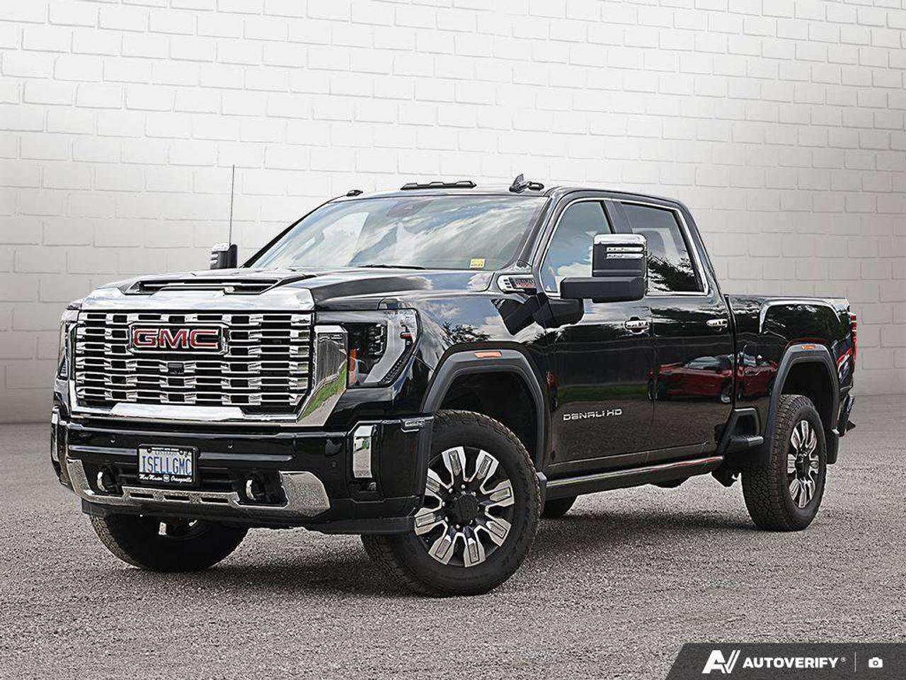 2024 GMC SIERRA 2500HD DENALI, 6.6L DIESEL V8, ALLOYS, LEATHER, SUNROOF, CERTIFIED PREOWNED! Photo