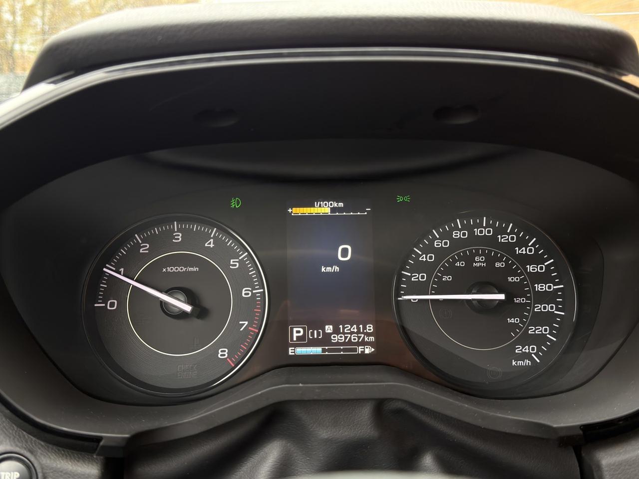 2022 Subaru Impreza Convenience AWD Pearl White w/ Eyesight Pkg   Lane Photo
