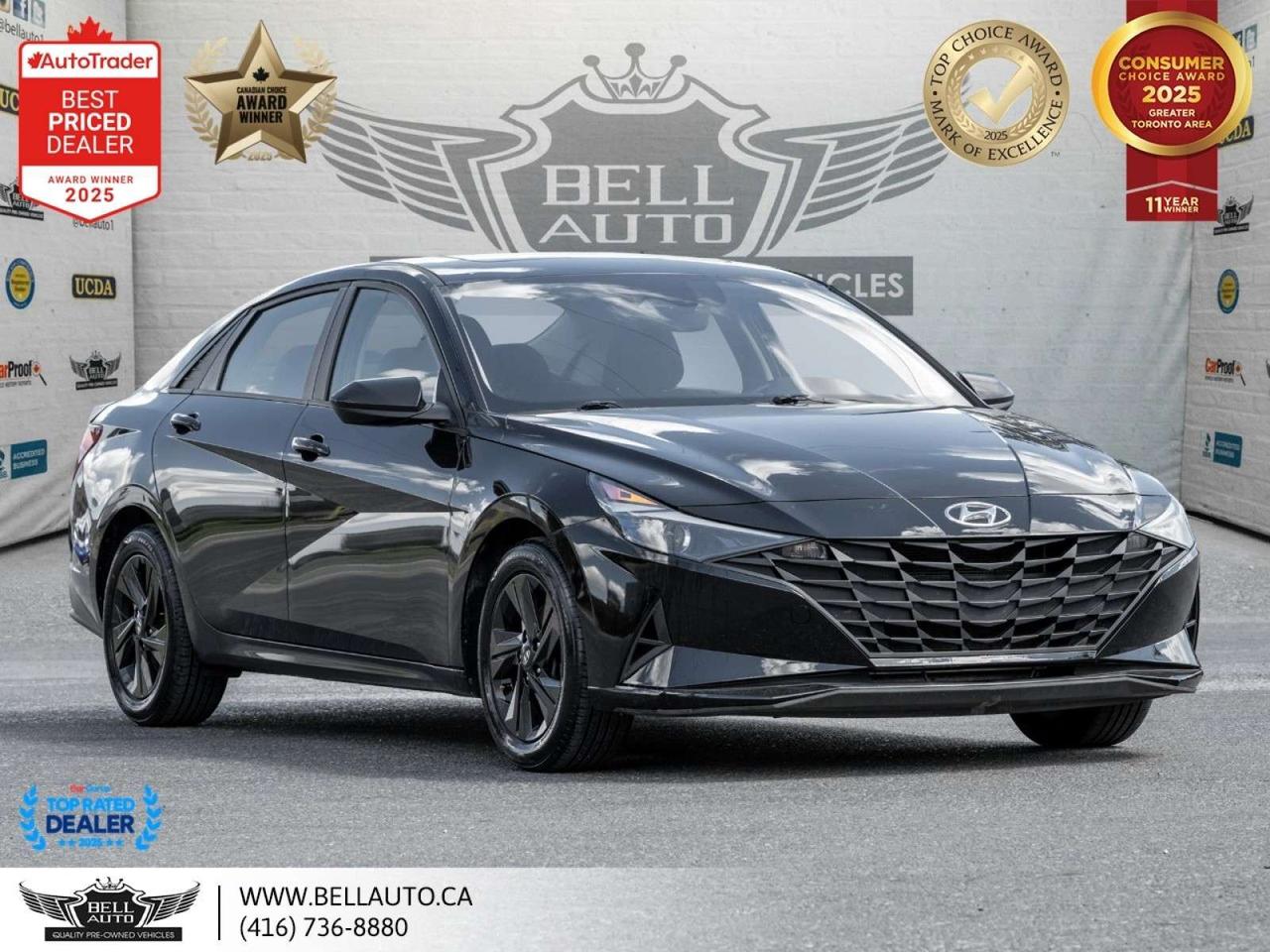 2021 Hyundai Elantra Preferred   SUN & TECH PKG   B.CAM   SUNROOF   HTD SEATS   NOACCIDENT Photo0