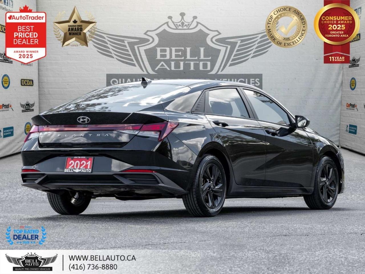2021 Hyundai Elantra Preferred   SUN & TECH PKG   B.CAM   SUNROOF   HTD SEATS   NOACCIDENT Photo