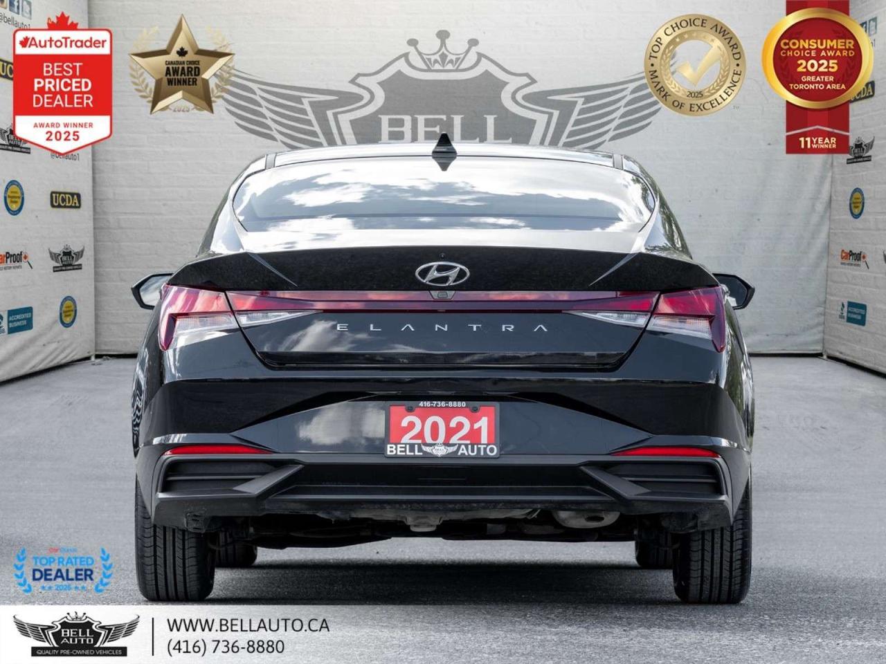 2021 Hyundai Elantra Preferred   SUN & TECH PKG   B.CAM   SUNROOF   HTD SEATS   NOACCIDENT Photo