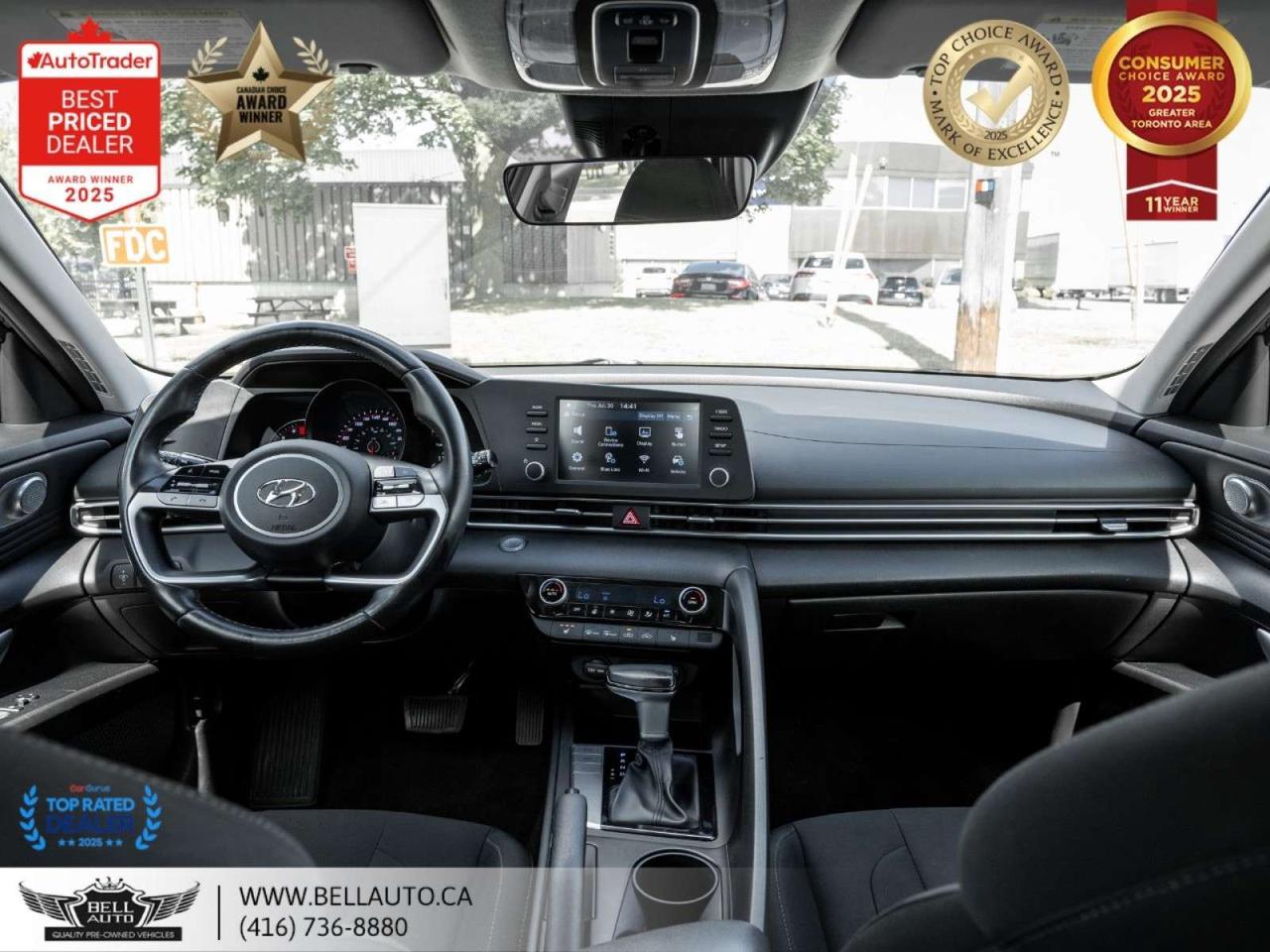 2021 Hyundai Elantra Preferred   SUN & TECH PKG   B.CAM   SUNROOF   HTD SEATS   NOACCIDENT Photo