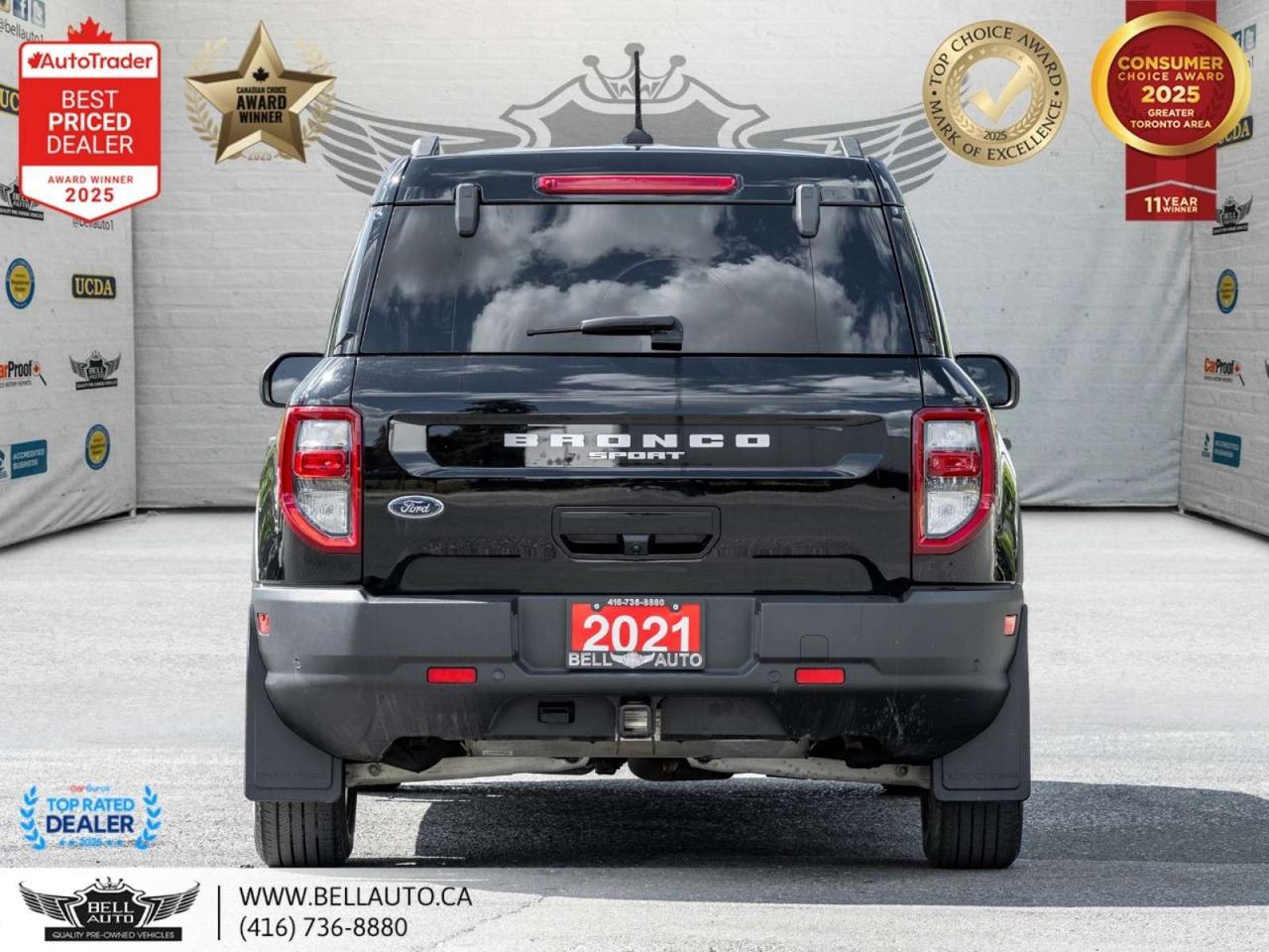 2021 Ford Bronco Sport Big Bend   4WD   NAVI   B.CAM   WRLSCHRGR   CARPLAY   NOACCIDENT Photo