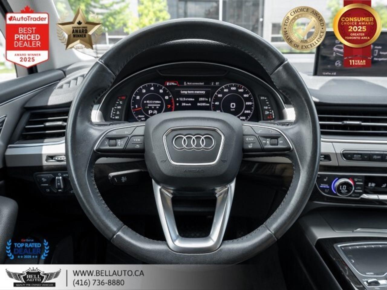 2019 Audi Q7 Progressiv   NAVI   360CAM   PANO   HTD VNTLD SEAT Photo
