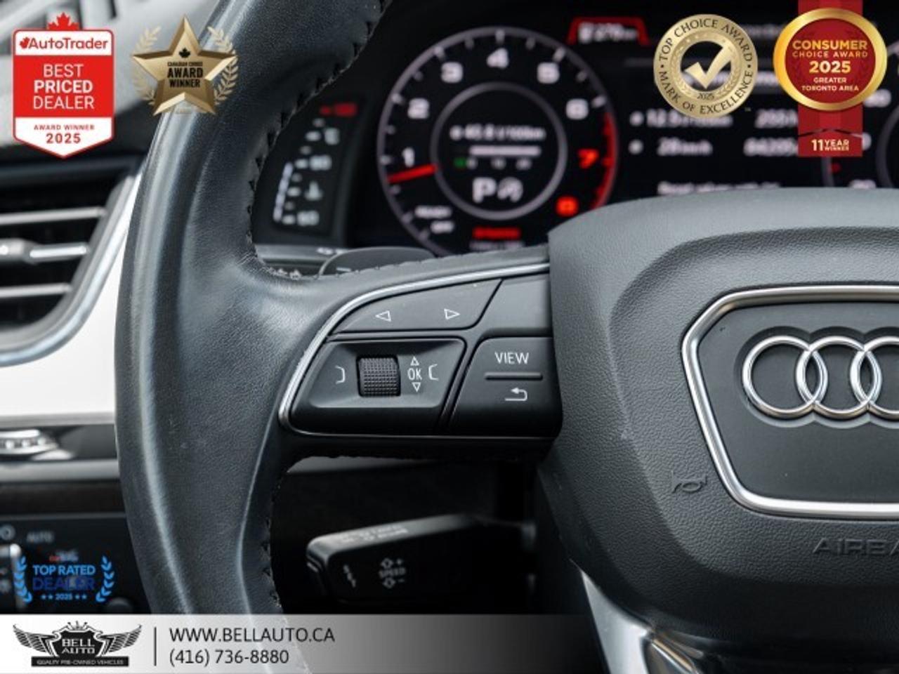 2019 Audi Q7 Progressiv   NAVI   360CAM   PANO   HTD VNTLD SEAT Photo