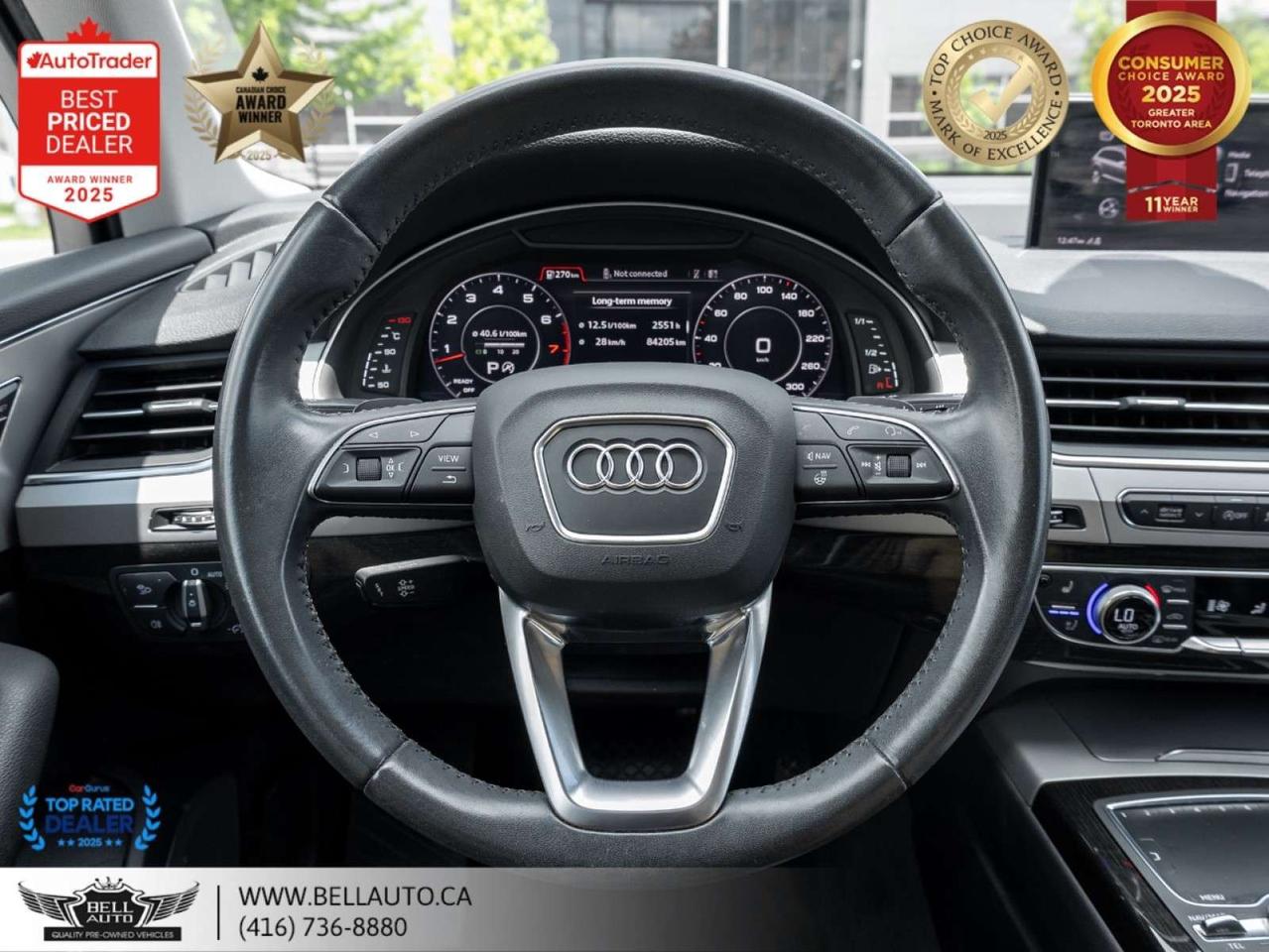 2019 Audi Q7 Progressiv   NAVI   360CAM   PANO   HTD VNTLD SEATS   NOACCIDENT Photo
