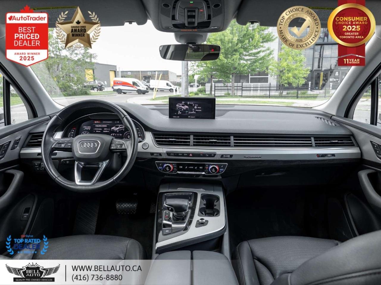 2019 Audi Q7 Progressiv   NAVI   360CAM   PANO   HTD VNTLD SEATS   NOACCIDENT Photo