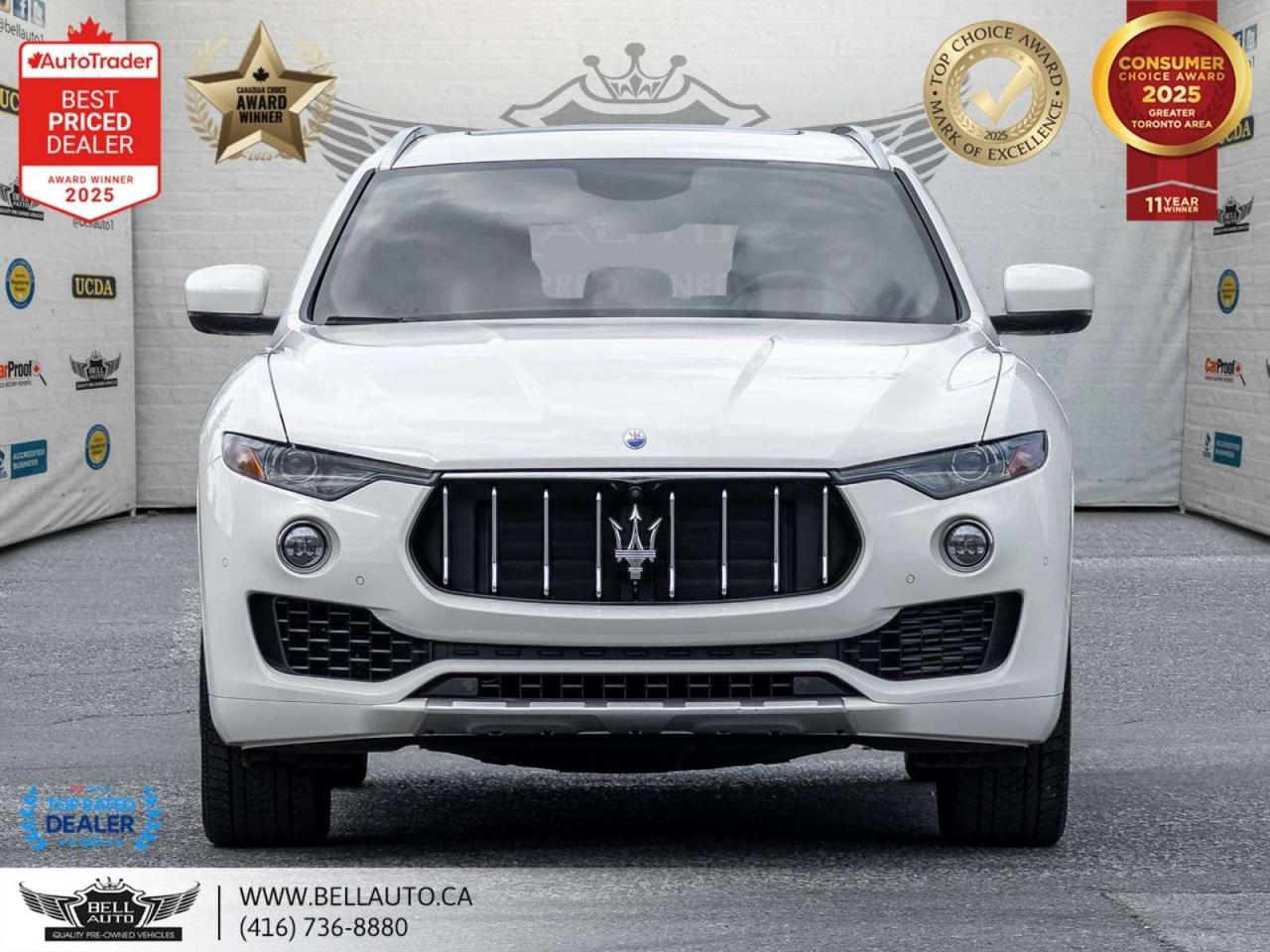 2017 Maserati Levante 3.0L LUXURY   NAVI   360CAM   PANO   HARMAN   NOACCIDENT Photo5