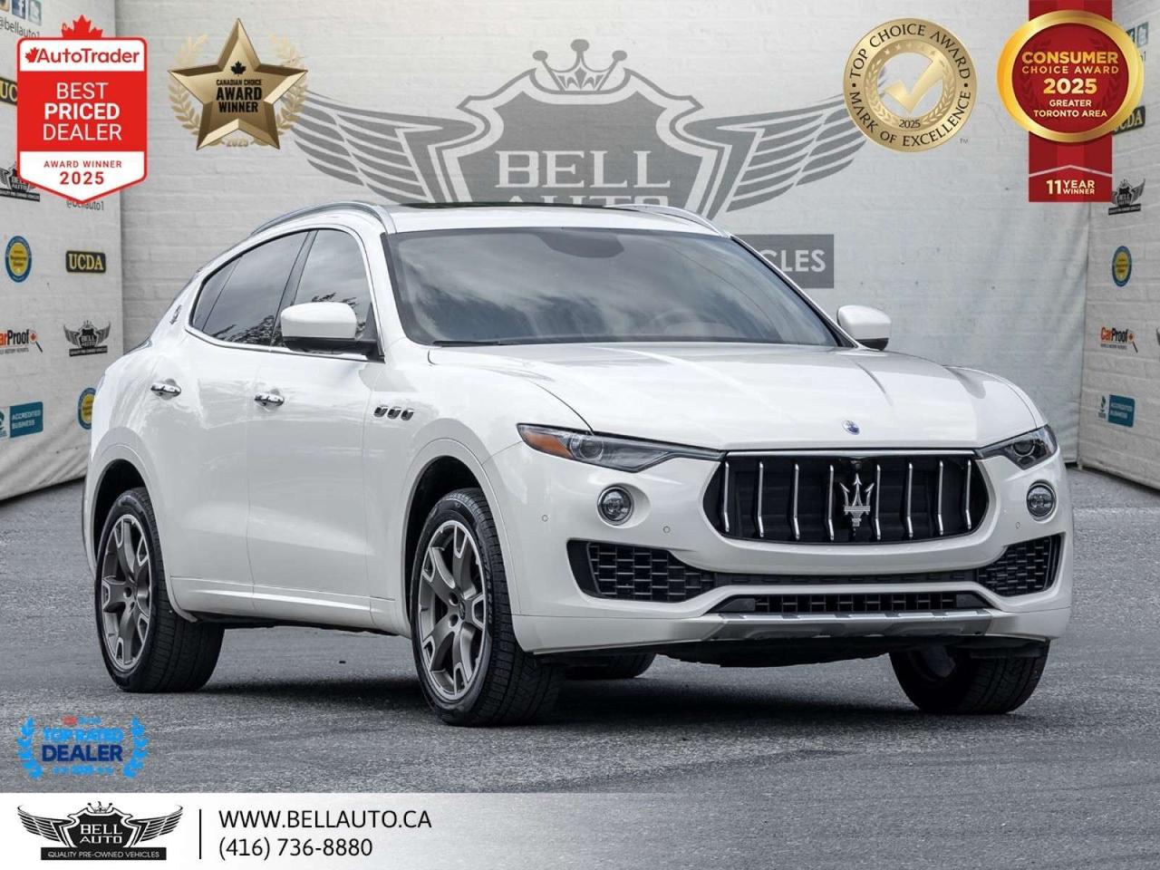 2017 Maserati Levante 3.0L LUXURY   NAVI   360CAM   PANO   HARMAN   NOACCIDENT Photo0