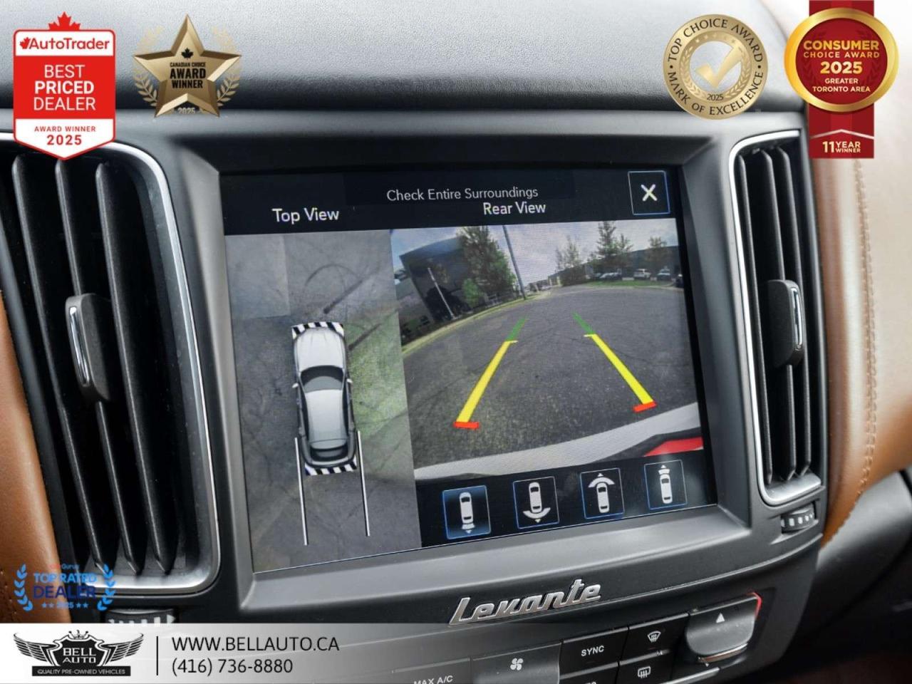 2017 Maserati Levante 3.0L LUXURY   NAVI   360CAM   PANO   HARMAN   NOACCIDENT Photo