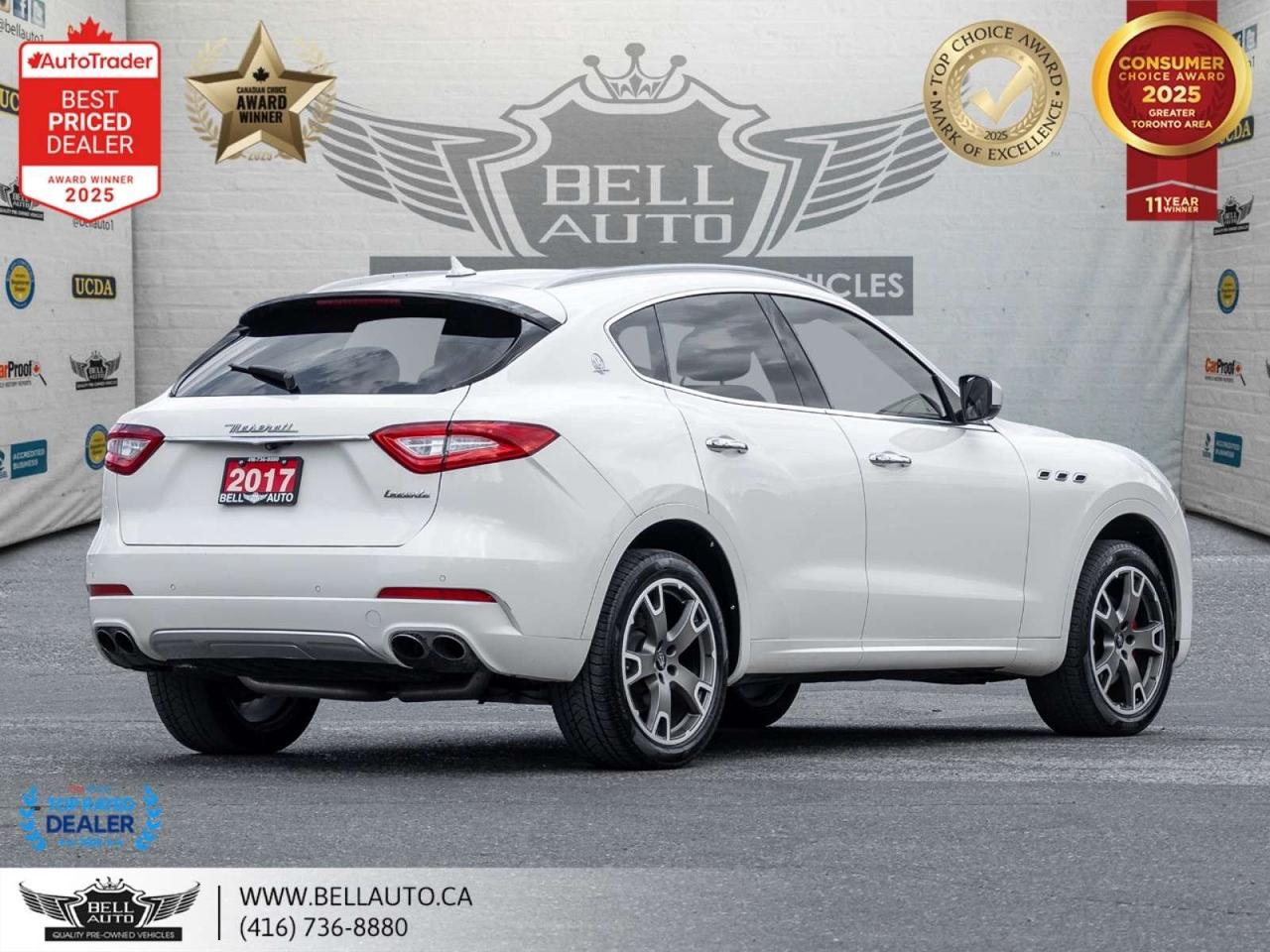 2017 Maserati Levante 3.0L LUXURY   NAVI   360CAM   PANO   HARMAN   NOACCIDENT Photo