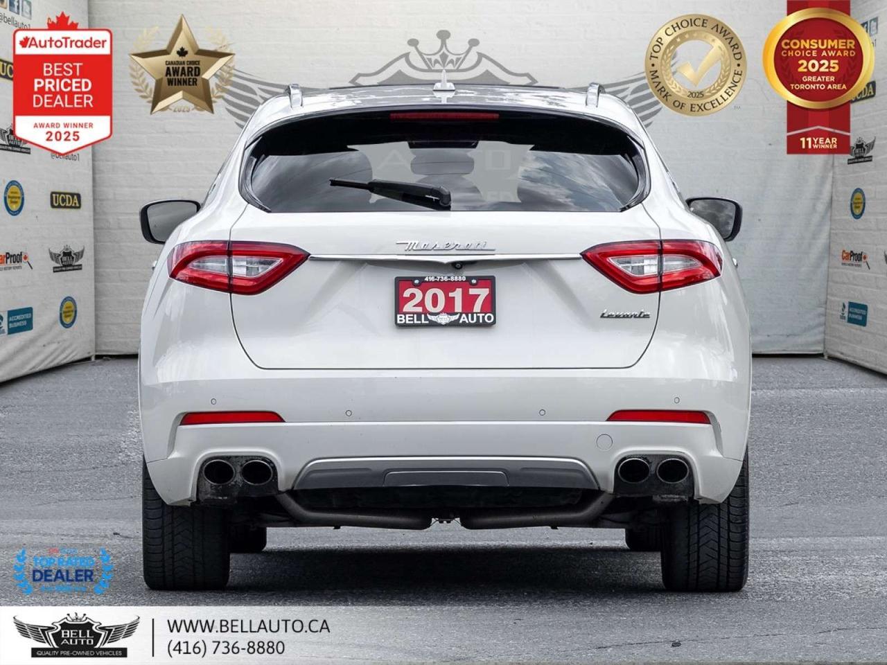 2017 Maserati Levante 3.0L LUXURY   NAVI   360CAM   PANO   HARMAN   NOACCIDENT Photo