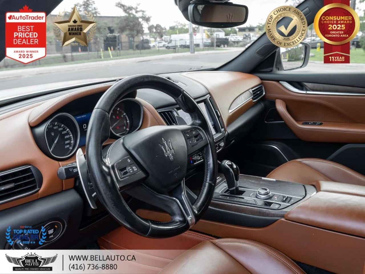 2017 Maserati Levante 3.0L LUXURY   NAVI   360CAM   PANO   HARMAN   NOACCIDENT Photo