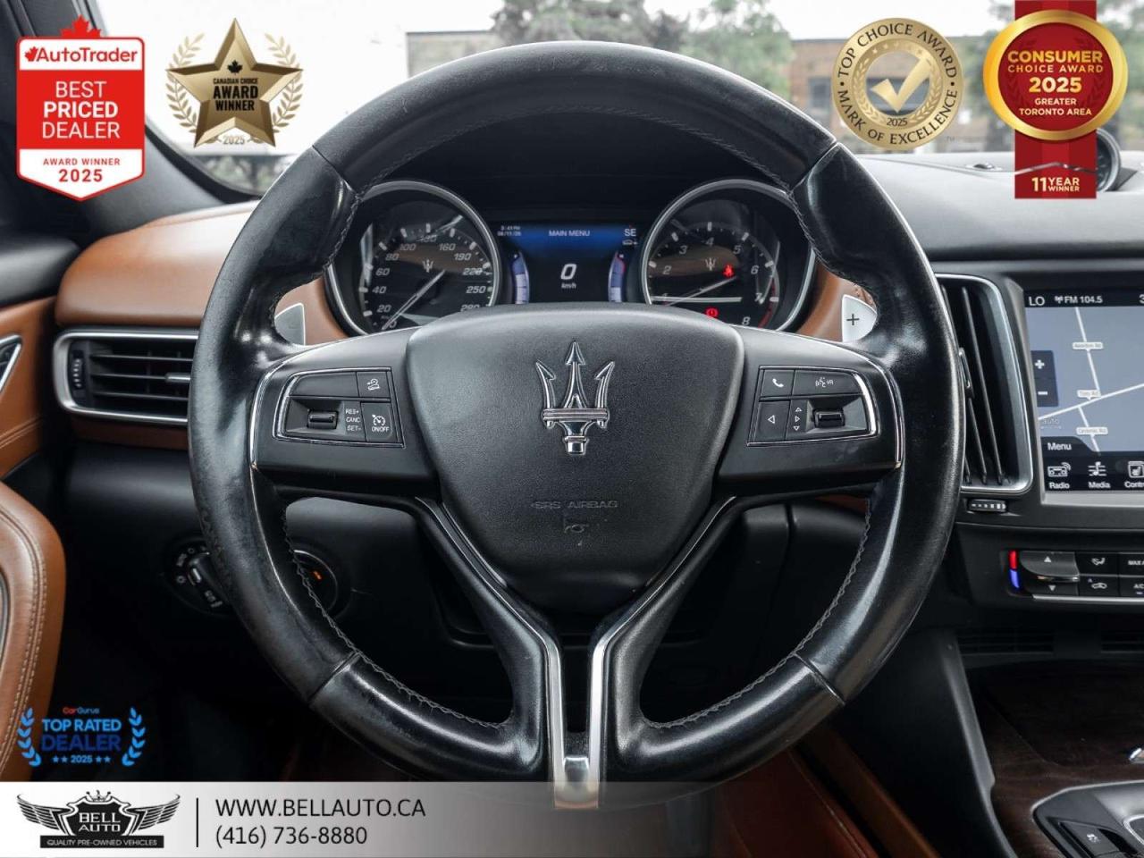 2017 Maserati Levante 3.0L LUXURY   NAVI   360CAM   PANO   HARMAN   NOACCIDENT Photo