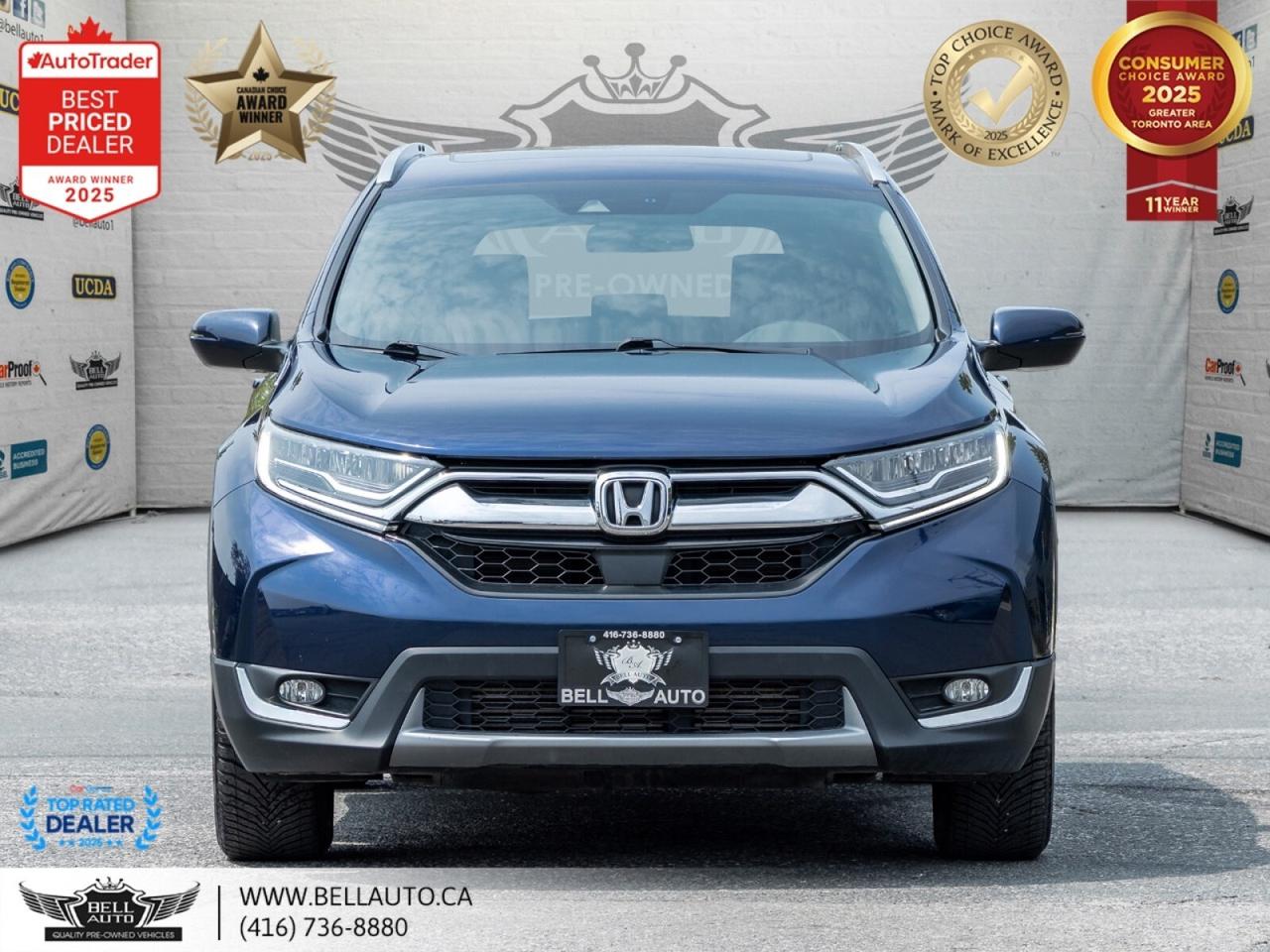 2019 Honda CR-V Touring   AWD   NAVI   B.CAM   PANO   LTHR   NOACC Photo