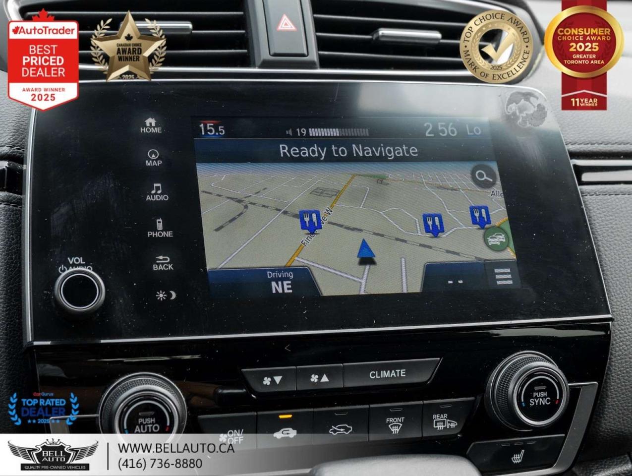 2019 Honda CR-V Touring   AWD   NAVI   B.CAM   PANO   LTHR   NOACCIDENT Photo