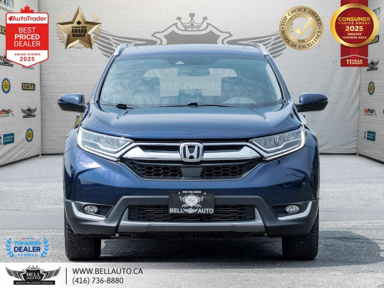 2019 Honda CR-V Touring   AWD   NAVI   B.CAM   PANO   LTHR   NOACCIDENT Photo1