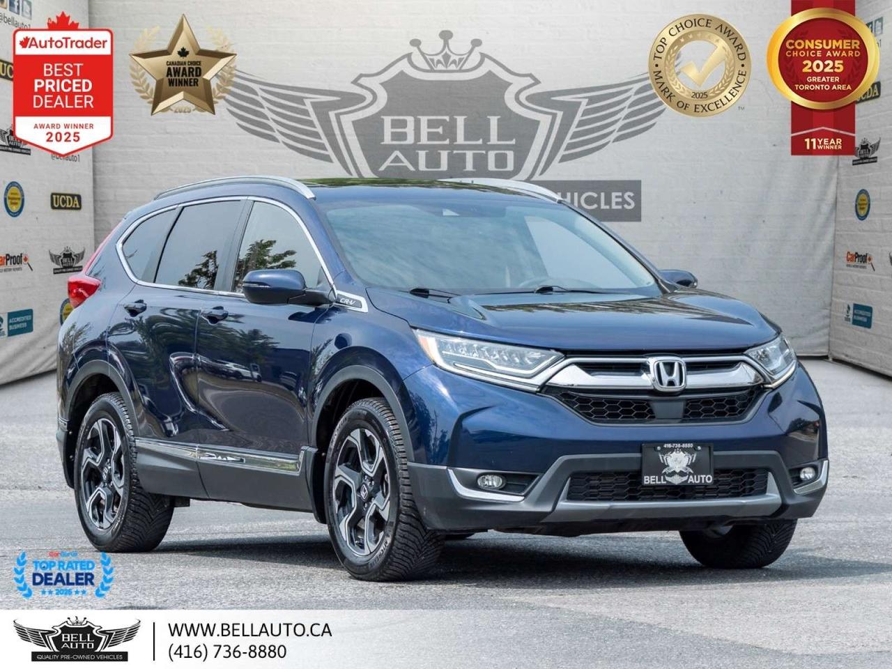 2019 Honda CR-V Touring   AWD   NAVI   B.CAM   PANO   LTHR   NOACCIDENT Photo0