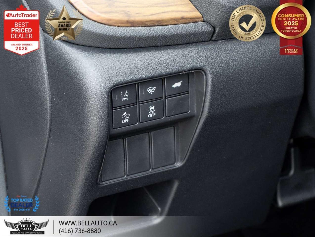 2019 Honda CR-V Touring   AWD   NAVI   B.CAM   PANO   LTHR   NOACCIDENT Photo