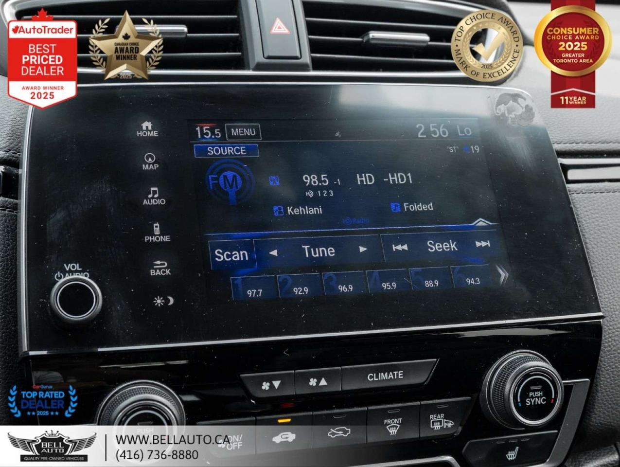 2019 Honda CR-V Touring   AWD   NAVI   B.CAM   PANO   LTHR   NOACCIDENT Photo