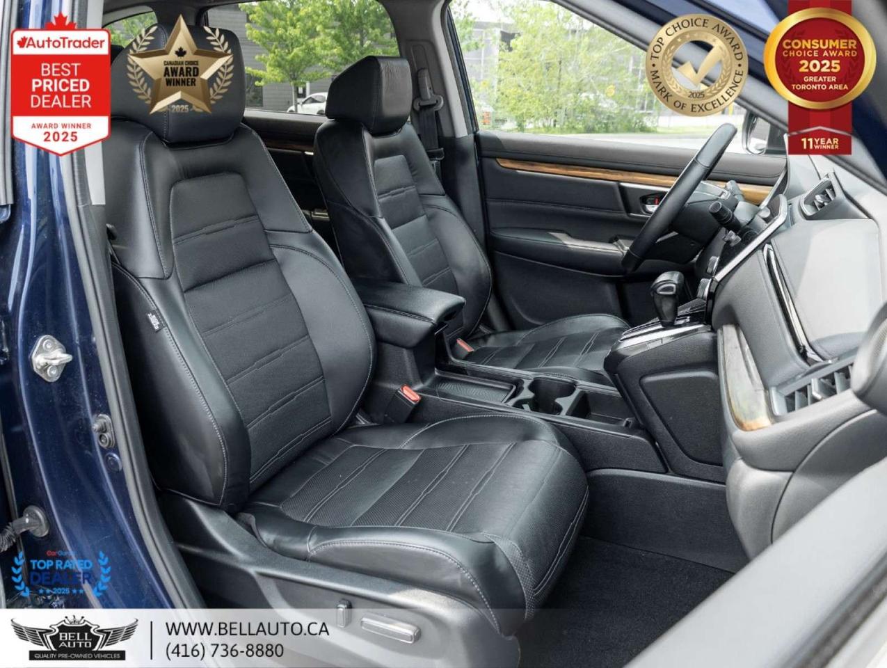 2019 Honda CR-V Touring   AWD   NAVI   B.CAM   PANO   LTHR   NOACCIDENT Photo