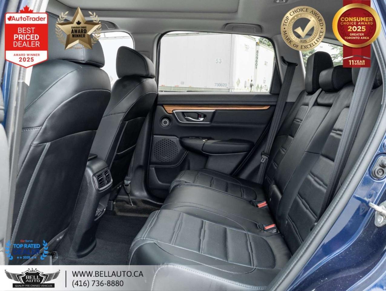 2019 Honda CR-V Touring   AWD   NAVI   B.CAM   PANO   LTHR   NOACCIDENT Photo