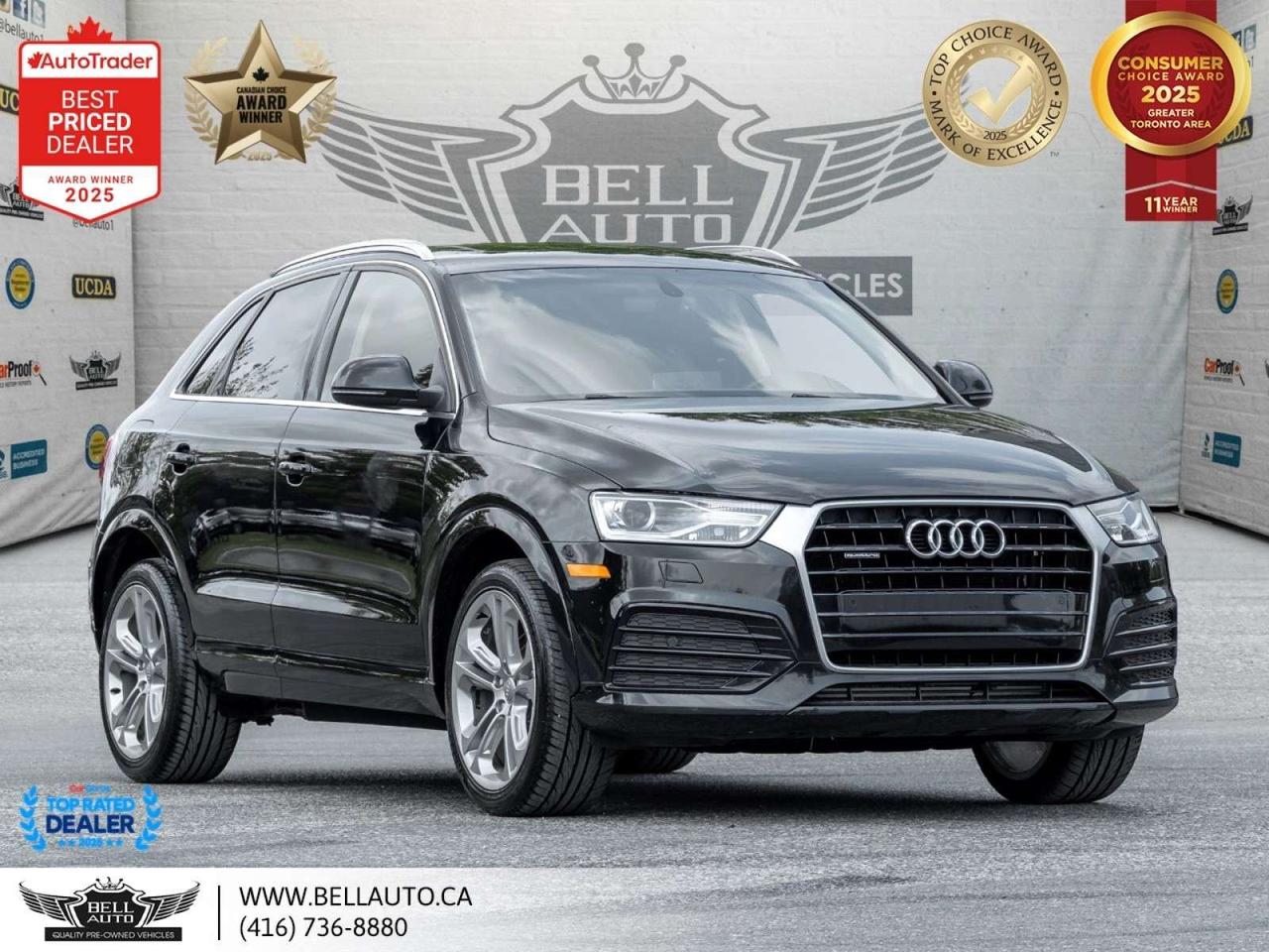 2018 Audi Q3 Progressiv   QUATTRO   NAVI   B.CAM   PANO   NOACCIDENT Photo0