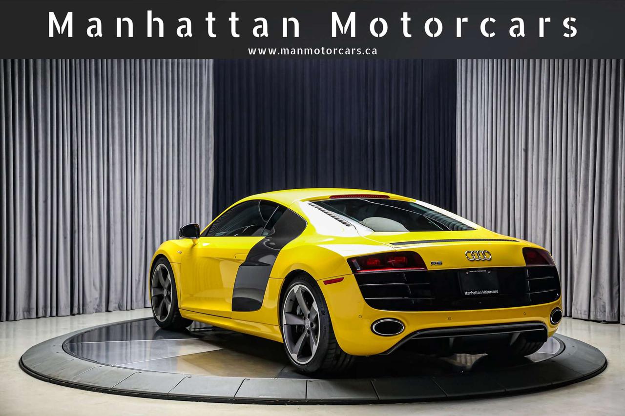 2011 Audi R8 V10 5.2L MANUAL GATED6SPEED RARE NOACCIDENT SERVCD Photo