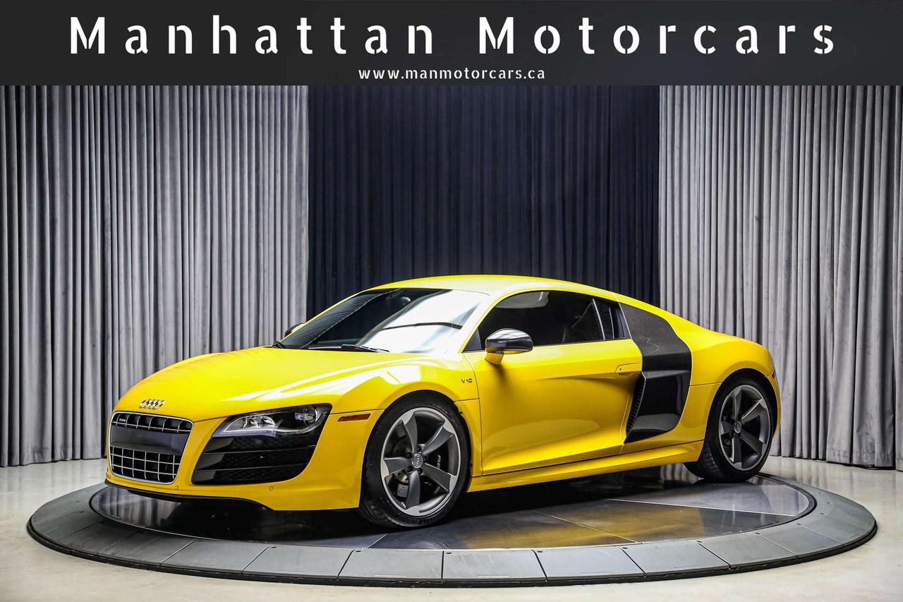 2011 Audi R8 V10 5.2L MANUAL GATED6SPEED RARE NOACCIDENT SERVCD Photo1